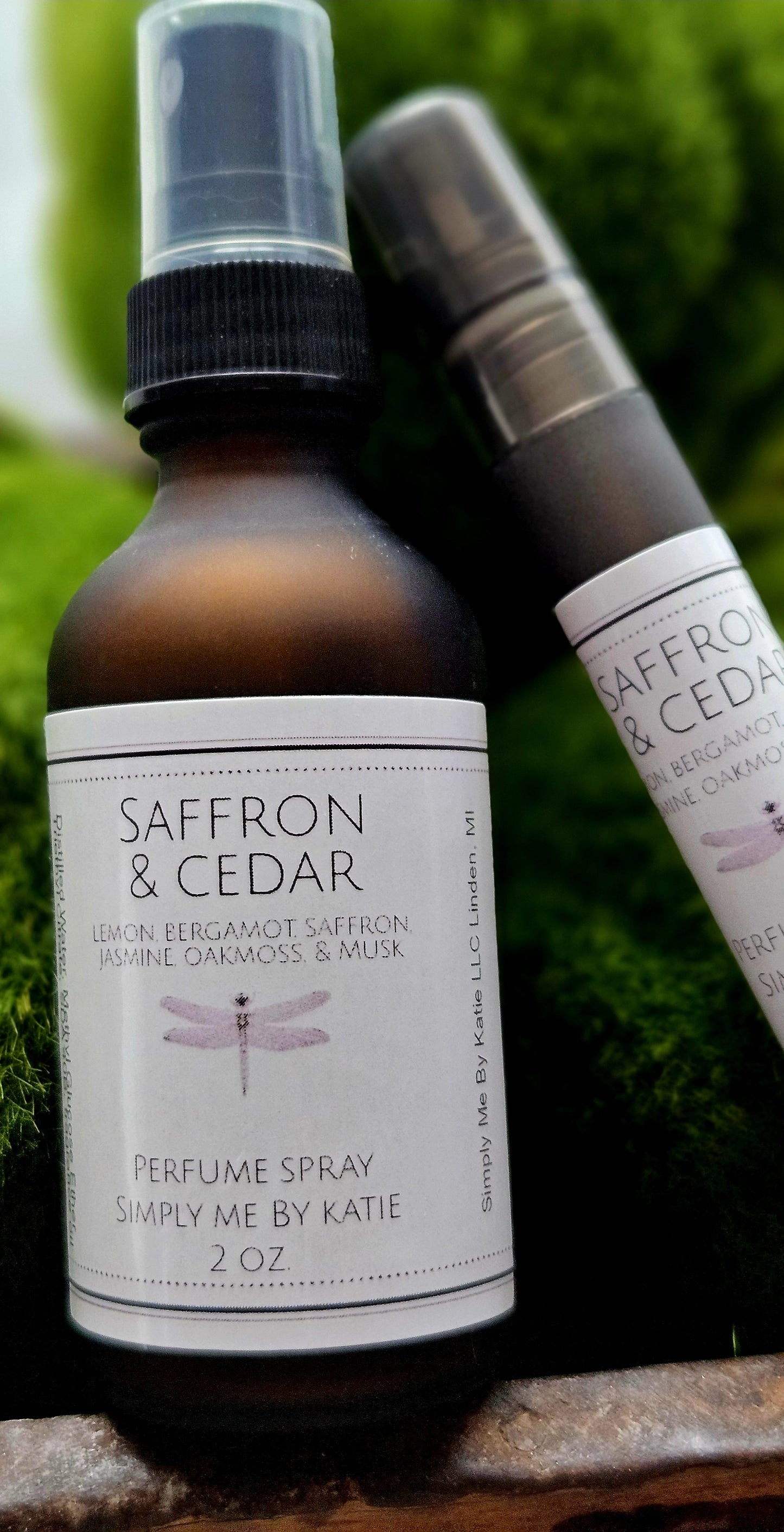 Saffron & Cedar Perfume Spray