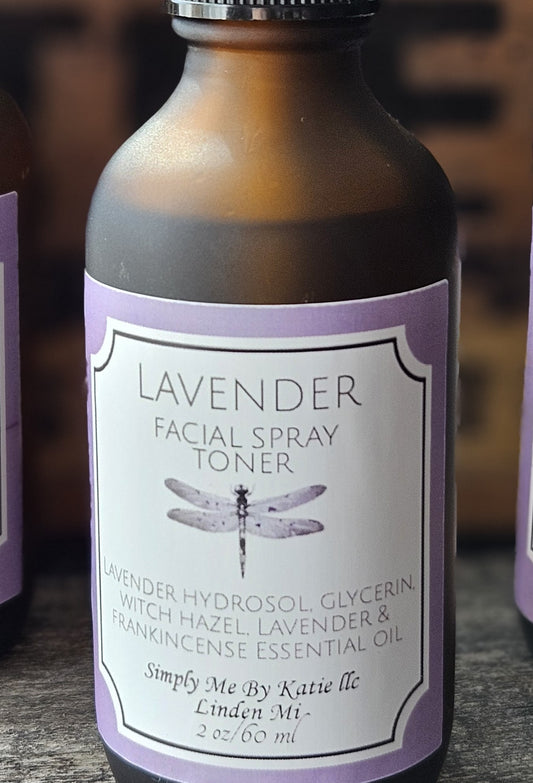 Lavender Hydrosol Facial Spray Toner