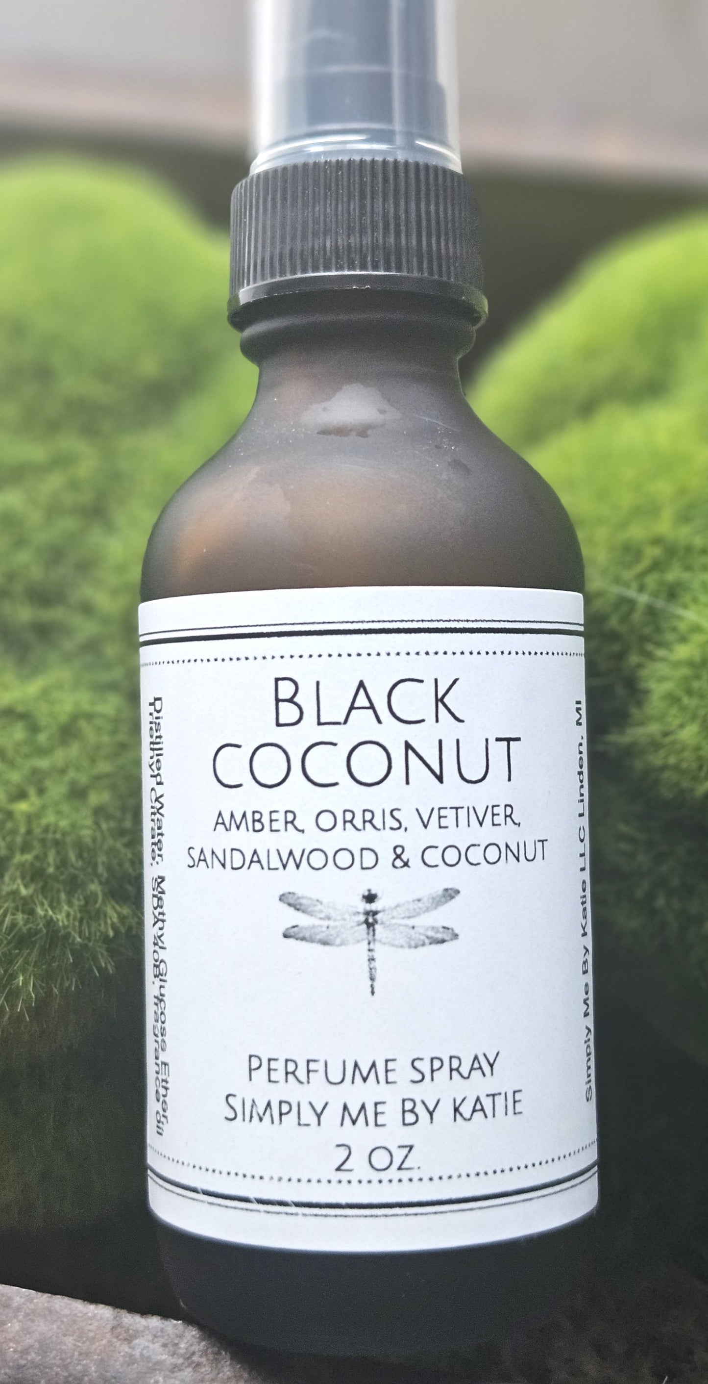 Black Coconut Perfume Spray