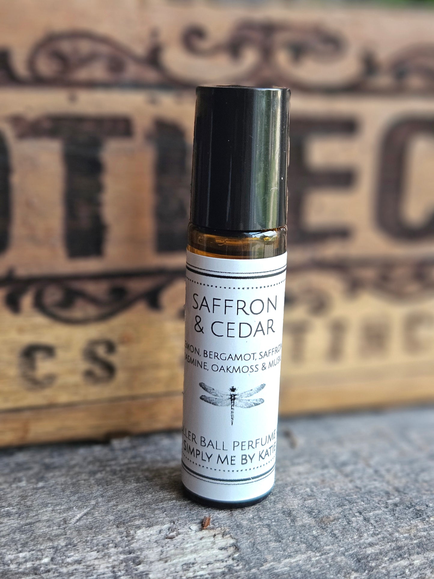 Saffron & Cedar Perfume Roller Ball